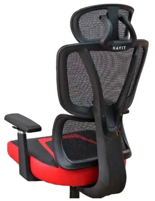 Scaun gaming Havit GC919, negru/roșu pe tehnoparc.md Scaun gaming Havit GC919, negru/roșu