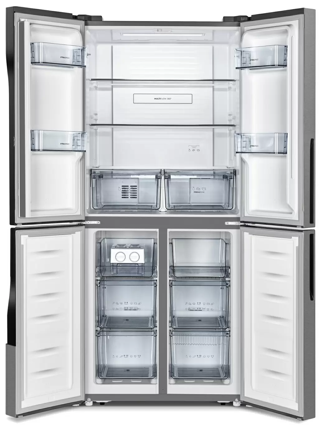 Холодильник Gorenje NRM8181MX, нержавеющая сталь