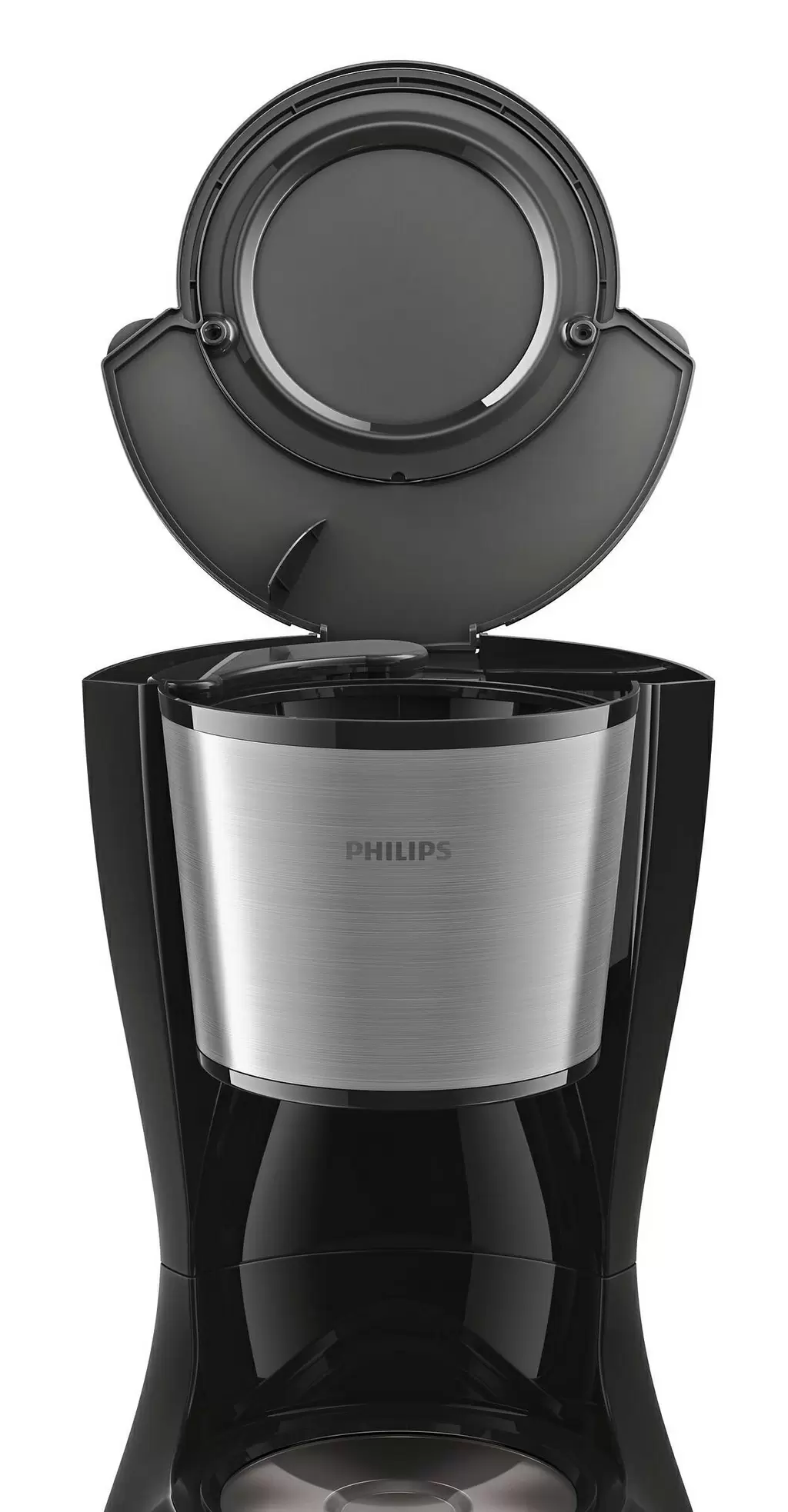 Электрокофеварка Philips HD7462/20, черный/серый