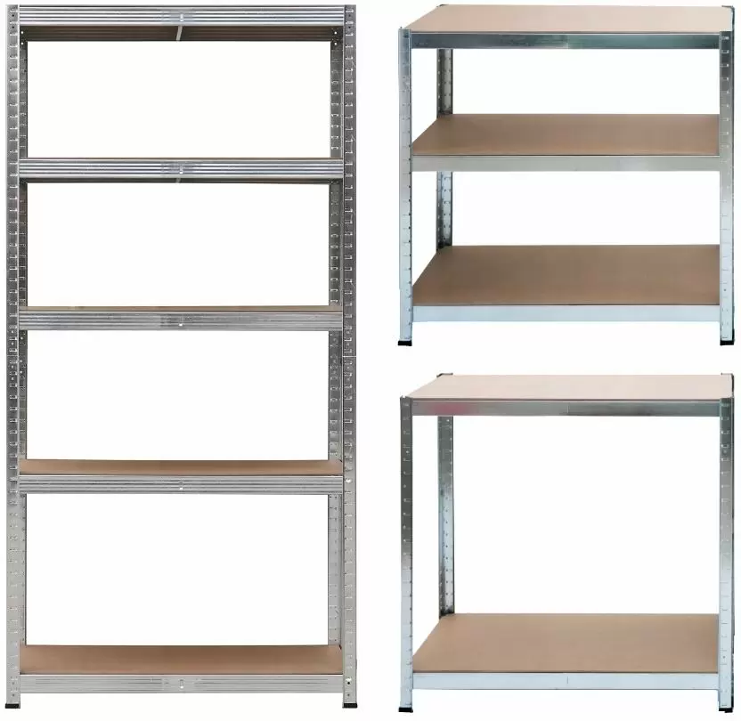 Стеллаж FunFit Metal Storage 150x75x30см