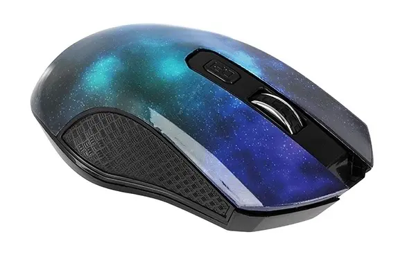Mouse Qumo Office Universe M72, negru/albastru