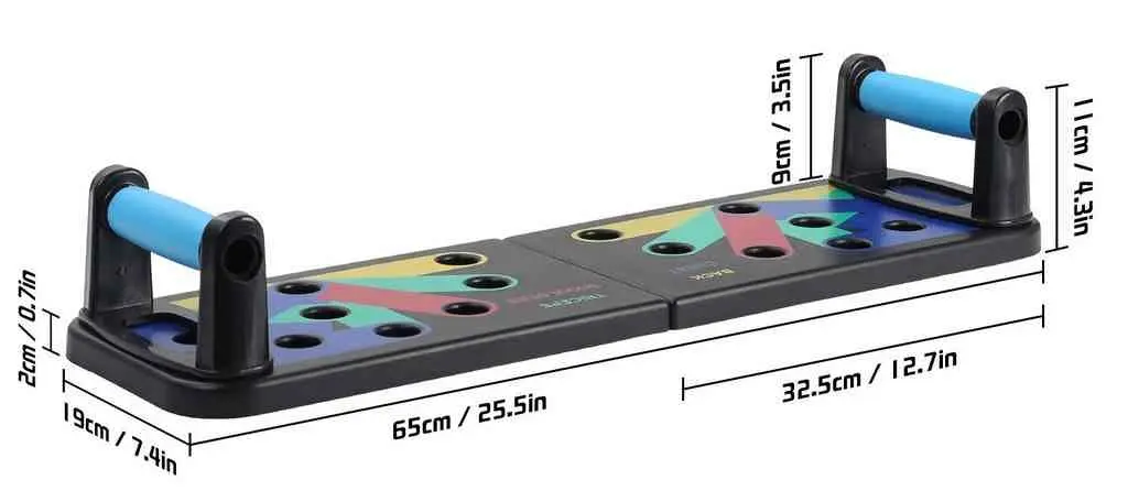 Mâner pentru flotări 4Play AT12 Multifunction, negru
