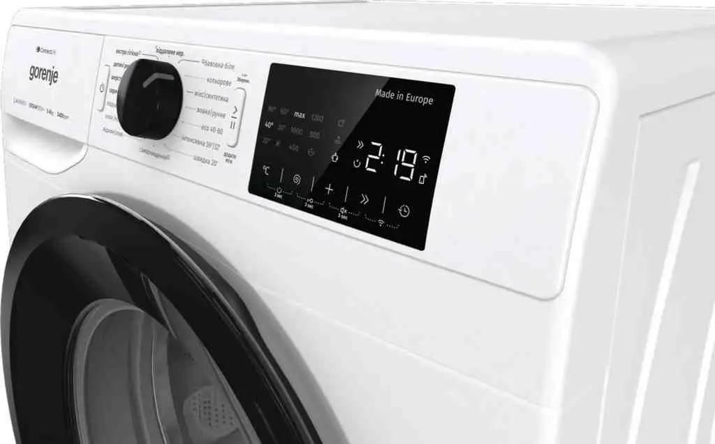 Maşină de spălat rufe Gorenje WPNEI94A1SWIFI, alb pe tehnoparc.md Maşină de spălat rufe Gorenje WPNEI94A1SWIFI, alb