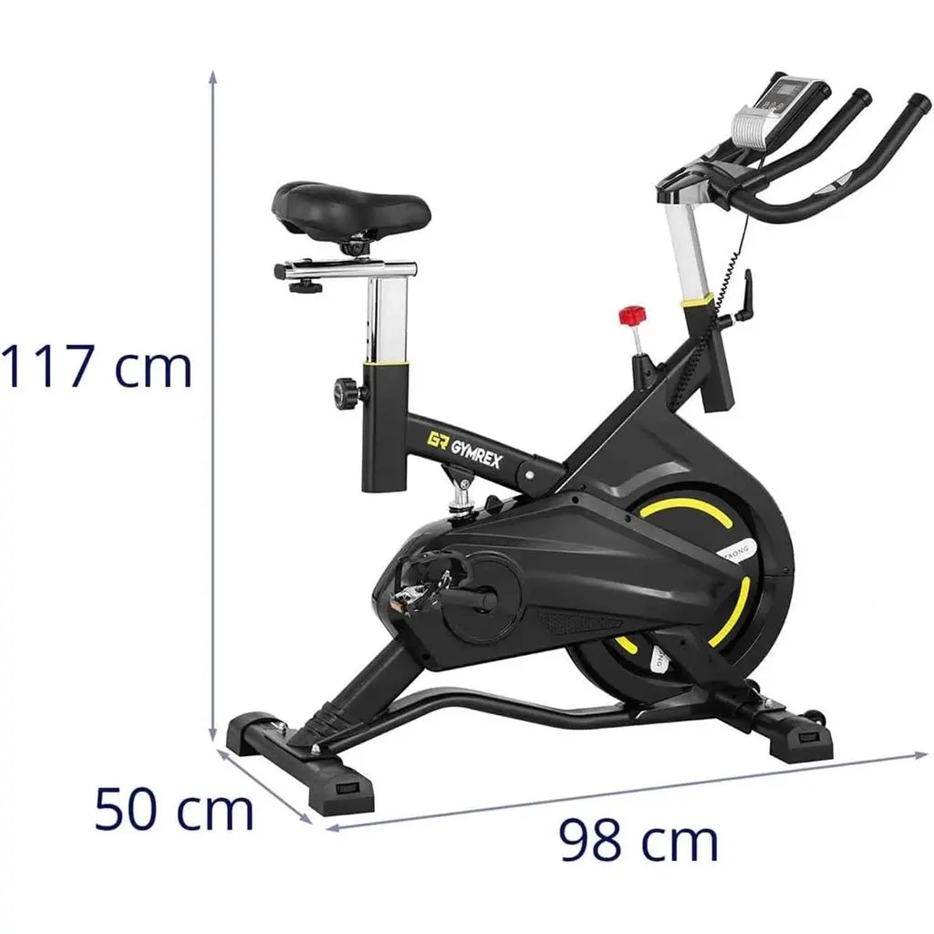Велотренаже Gymrex GR-MG123, черный на tehnoparc.md Велотренаже Gymrex GR-MG123, черный