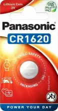 Батарейка Panasonic CR-1620EL/1B, 1шт