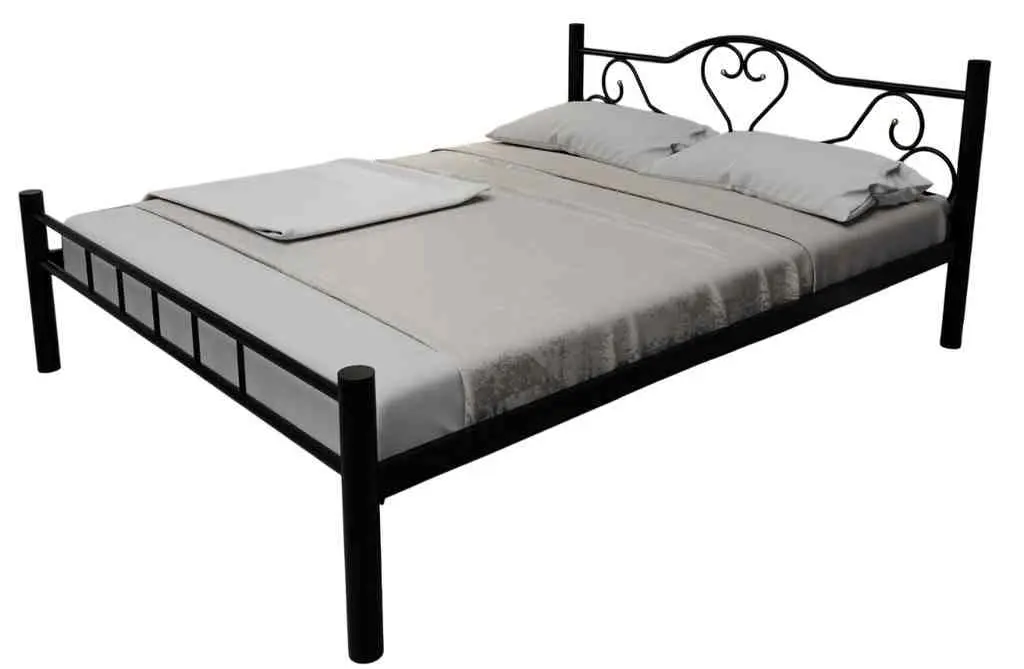 Кровать Evger K-50 180x200cm, черный