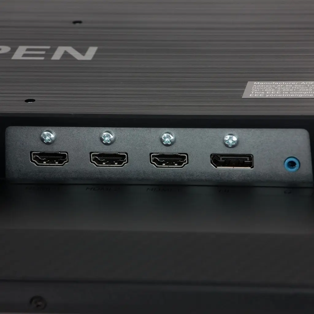 Монитор Acer Aopen 24HX2QPBMIIIPX, черный/красный