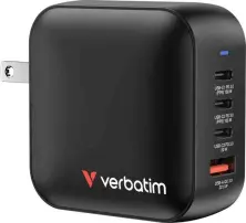 Încărcător Verbatim Mini GaN Charger 100W, negru pe tehnoparc.md Încărcător Verbatim Mini GaN Charger 100W, negru