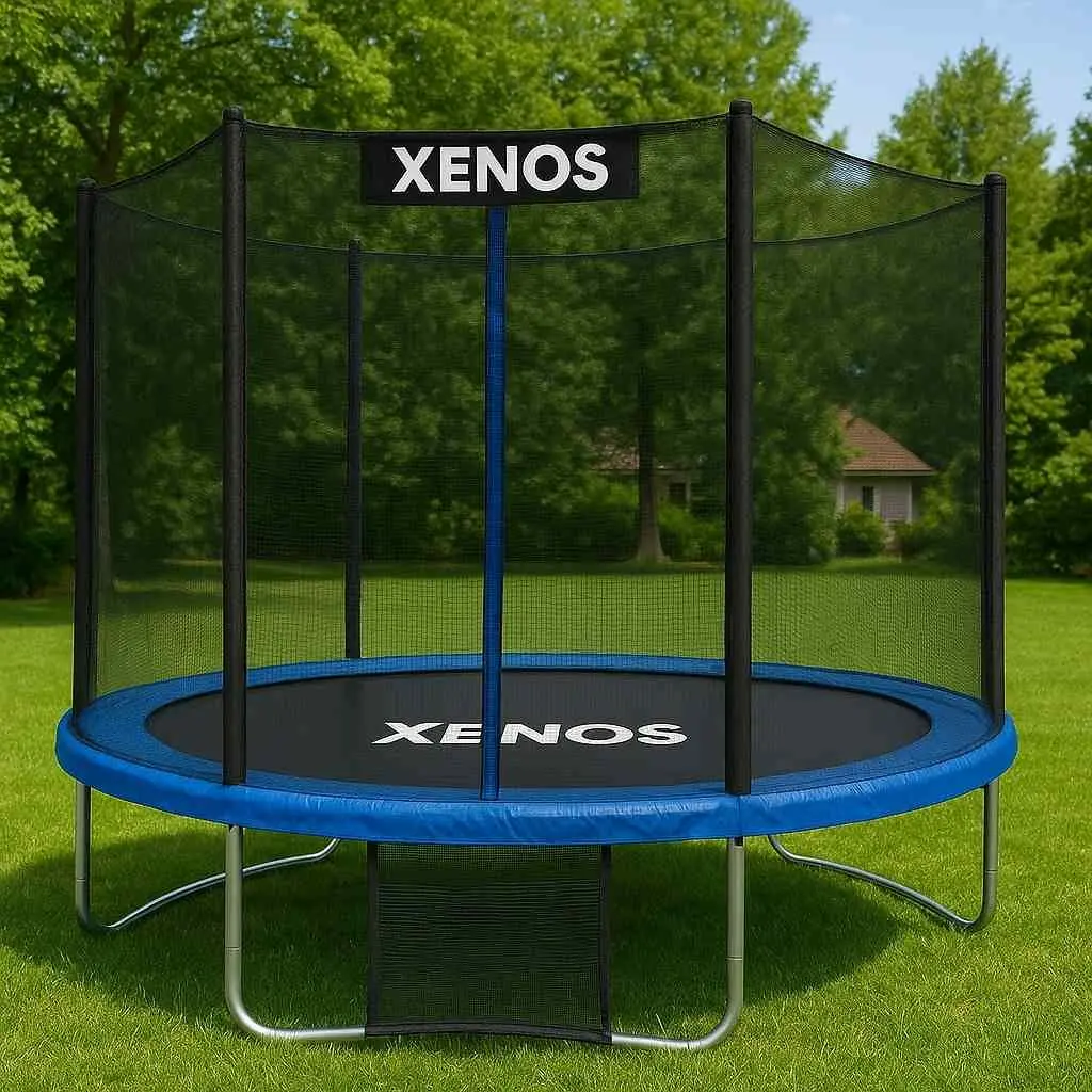 Батут Xenos XT-6FT 183cm, черный/синий