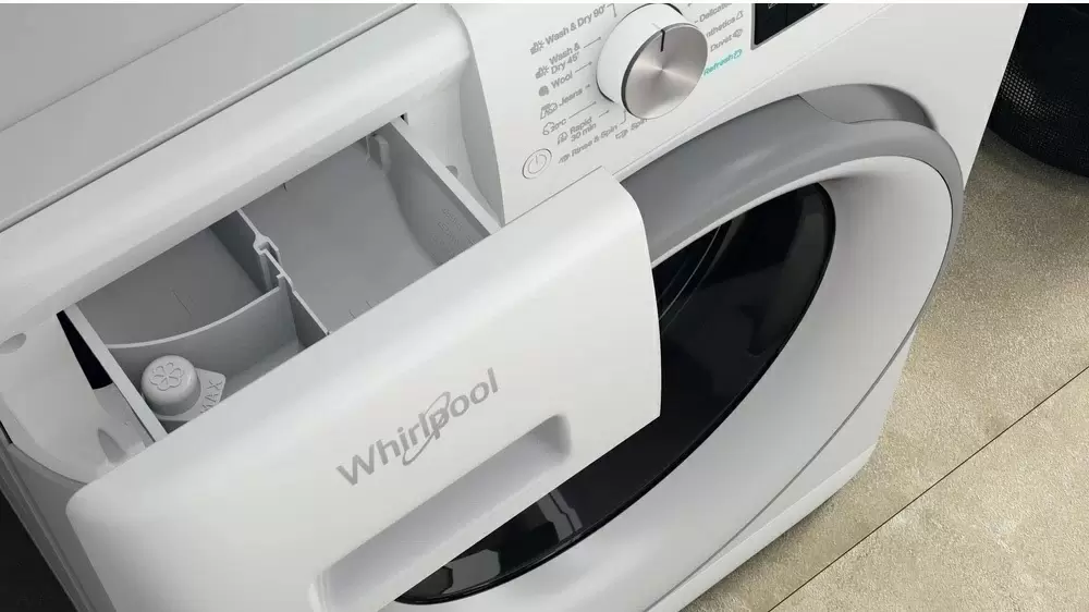 Maşină de spălat rufe Hotpoint-Ariston FFWDD 1076258 SV EE, alb