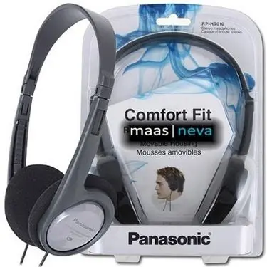 Наушники Panasonic RP-HT010GUH, серый