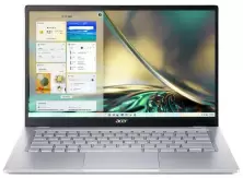 Ноутбук Acer Swift Go 14 NX.KG3EU.002 (14.0"/FHD/Ryzen 7 7730U/16ГБ/512ГБ/AMD Radeon), серебристый