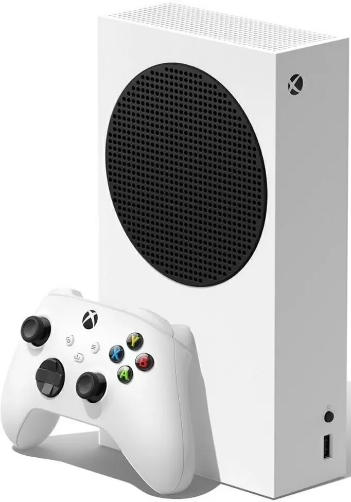 Consolă de jocuri Microsoft Xbox Series S 512GB Fortnite + Rocket League Holiday Bundle, alb