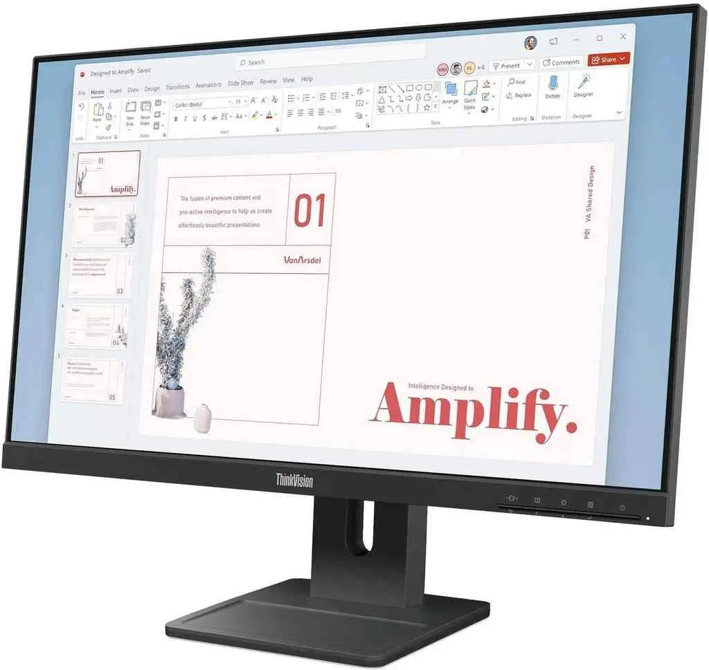 Monitor Lenovo ThinkVision E24-40, negru