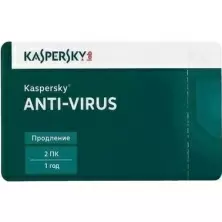 Антивирус Kaspersky Anti-Virus Renewal - 2 devices, 12 мес., card