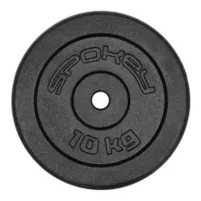 Диск Spokey Sinis N 10kg, черный
