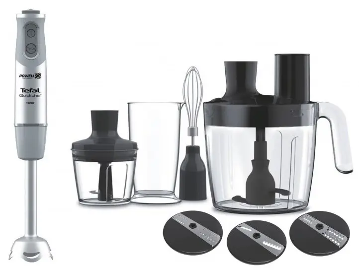 Blender Tefal HB65LD38, alb/gri