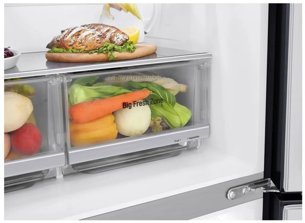 Frigider LG GC-Q22FTBKL, negru
