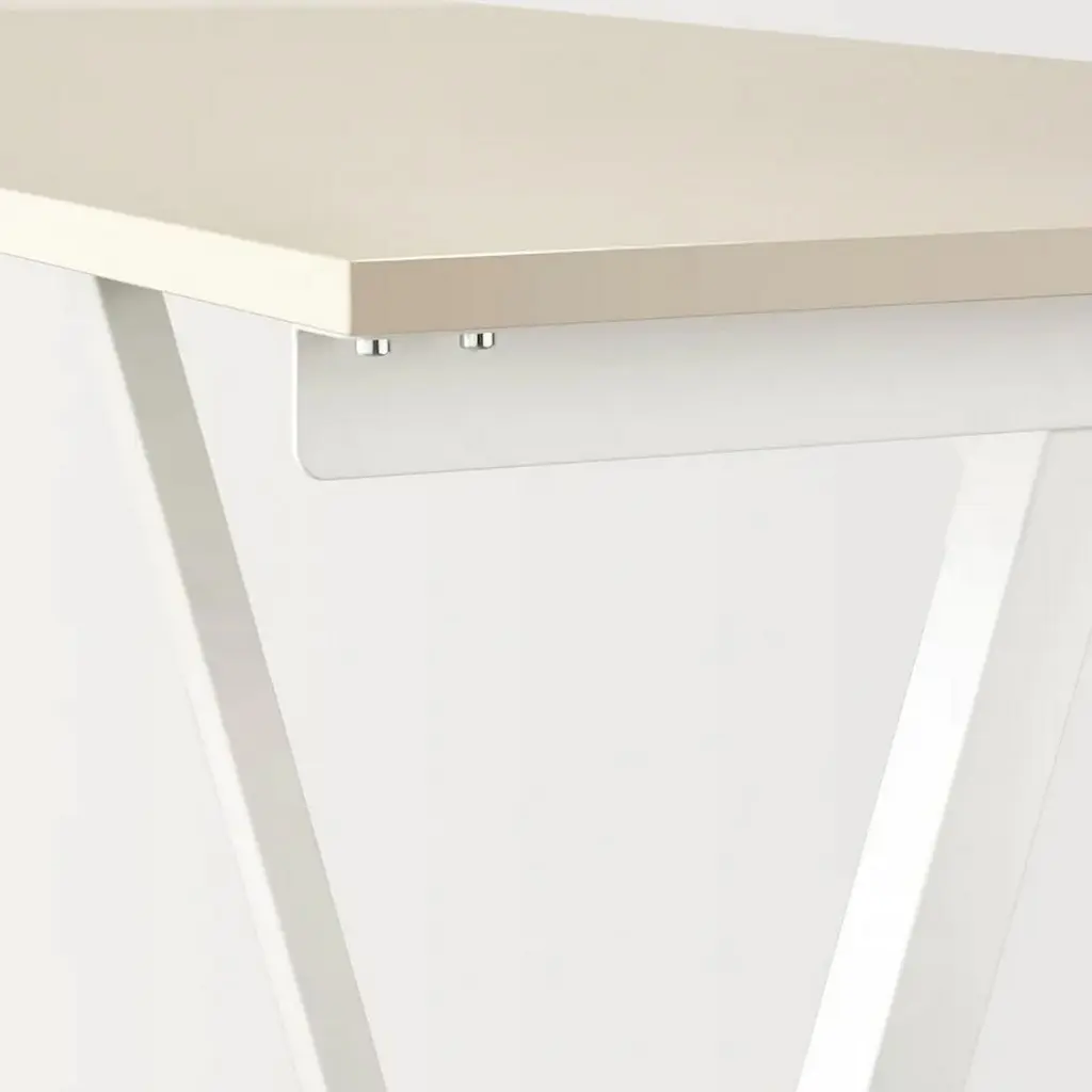 Masă de birou IKEA Trotten 120x70cm, bej/alb