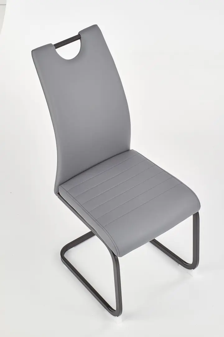 Scaun Halmar K371, gri/negru