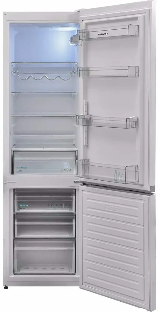 Холодильник Sharp SJ-FBB05DTXWE-EU, белый