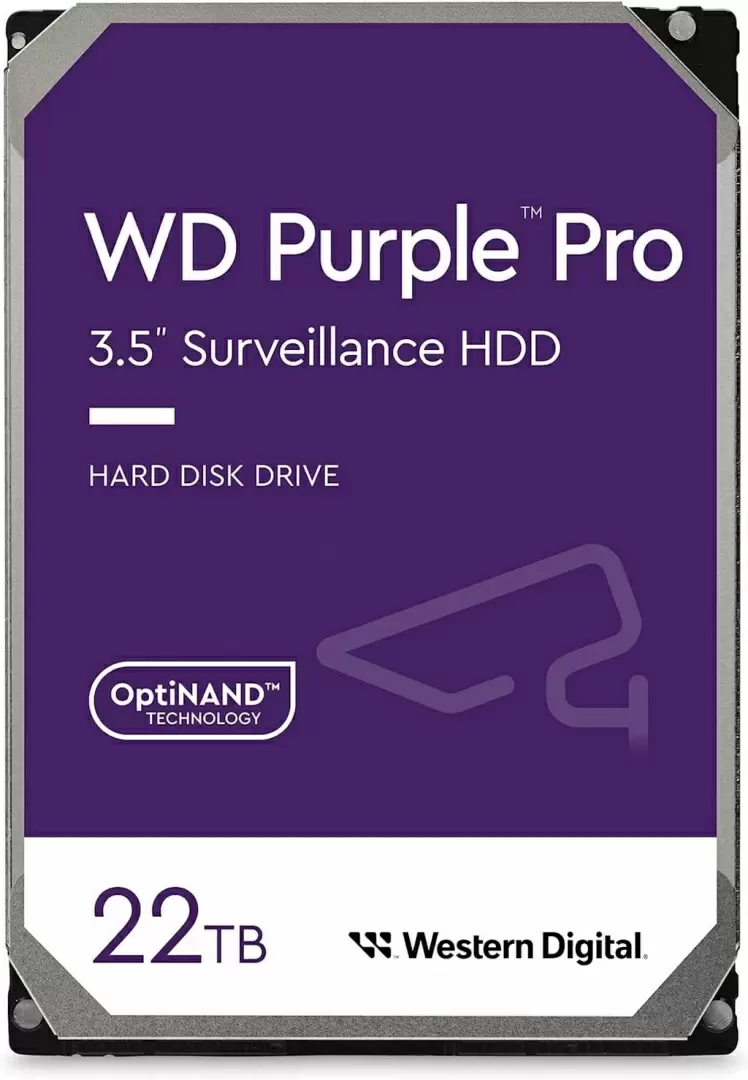 Жесткий диск WD Purple Pro 3.5" WD221PURP, 22TB