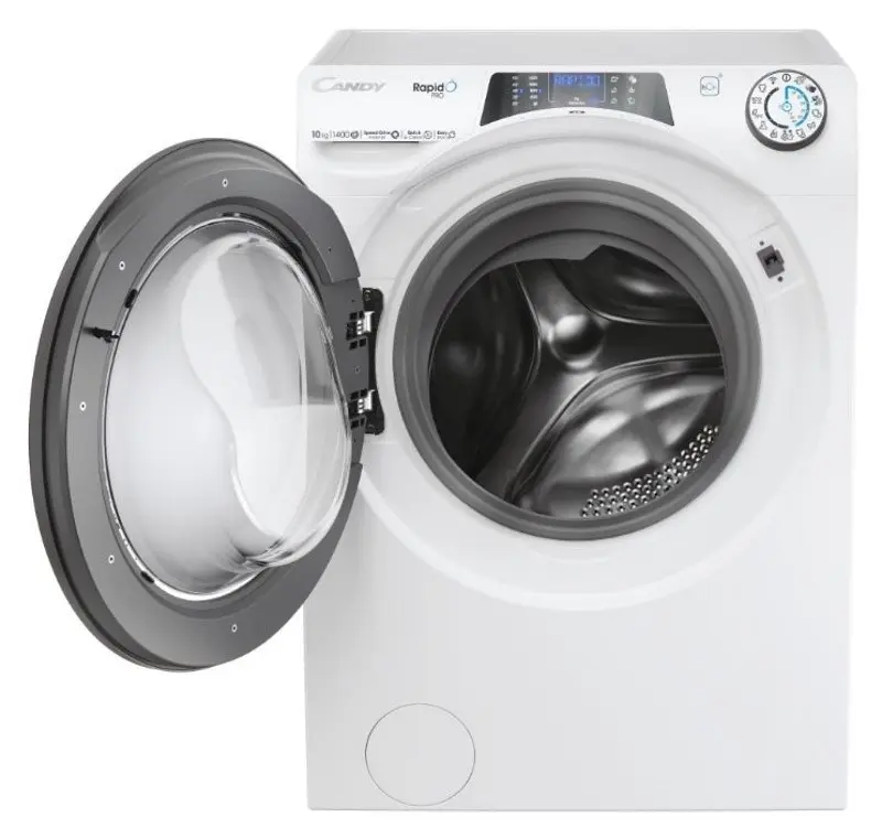 Maşină de spălat rufe Candy Rapido Pro RP 4106BWMR/1-S, alb