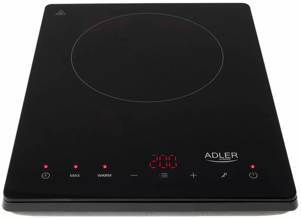 Настольная плита Adler AD-6513, черный