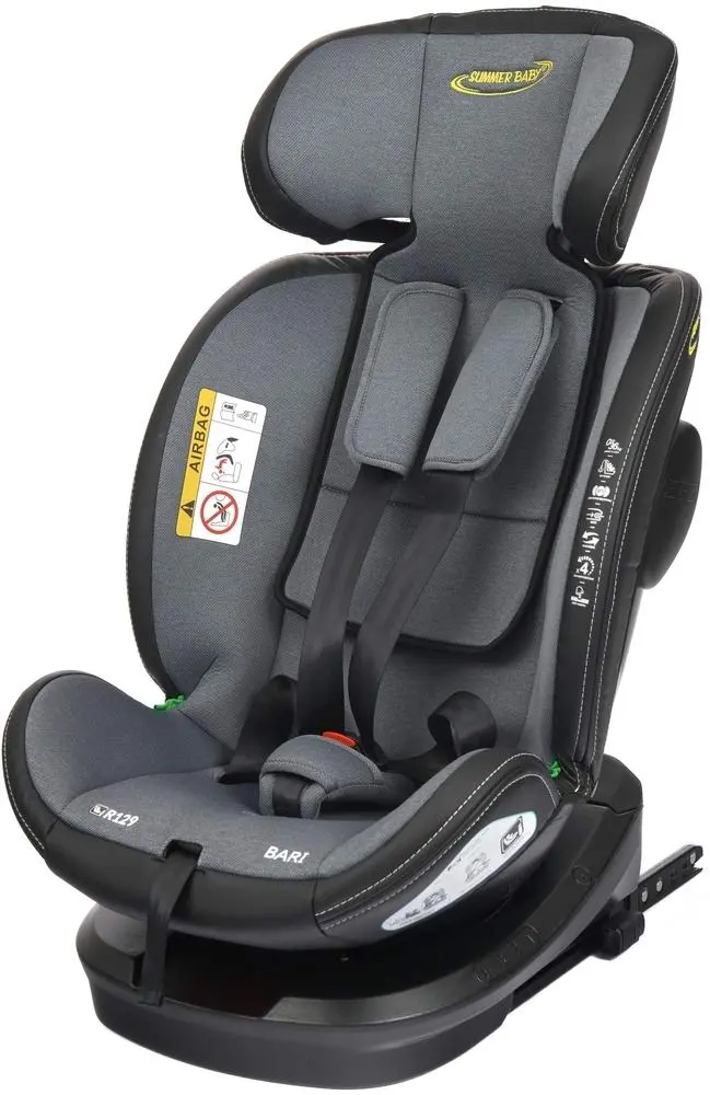 Scaun auto Summer Baby Bari I-Size, gri