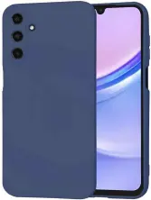 Чехол WOO Liquid Silicone Samsung A16 4G (WOOCLSSAMA16BL), синий на tehnoparc.md Чехол WOO Liquid Silicone Samsung A16 4G (WOOCLSSAMA16BL), синий