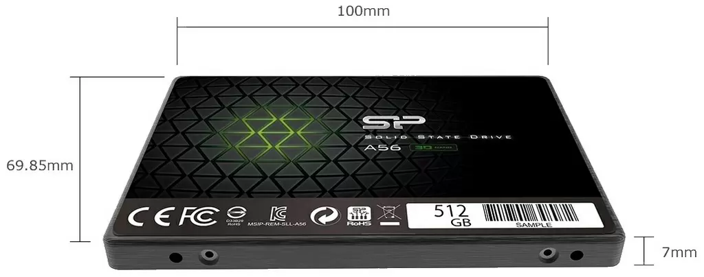 Disc rigid SSD Silicon Power Ace A56 2.5" SATA, 256GB