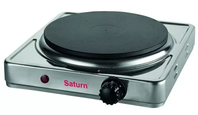 Настольная плита Saturn ST-EC0196, нержавеющая сталь