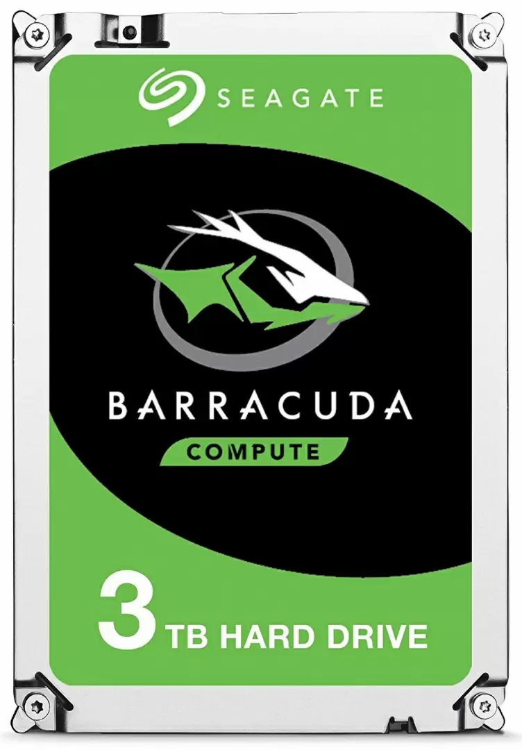 Жесткий диск Seagate BarraCuda Compute 3.5" ST3000DM007, 3TB