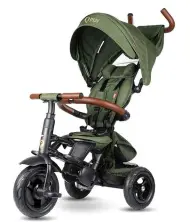 Bicicletă pentru copii Qplay Rito Deluxe, verde