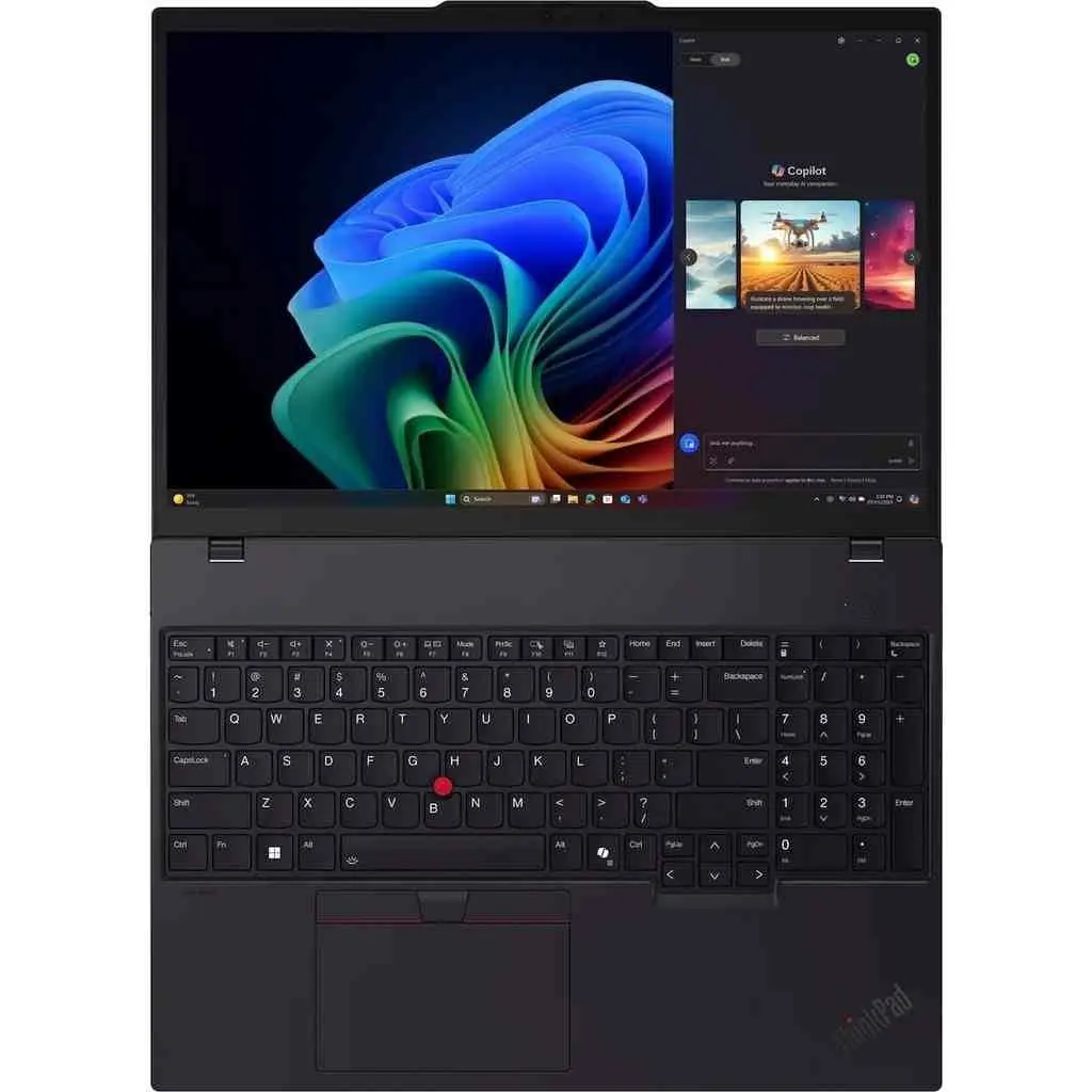 Ноутбук Lenovo ThinkPad T16 Gen 4 (16.0"/WUXGA/Ryzen AI 7 PRO 350/32GB/512GB/Radeon Graphics), черный