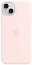 Husă de protecție Apple iPhone 15 Plus Silicone Case with MagSafe, roz