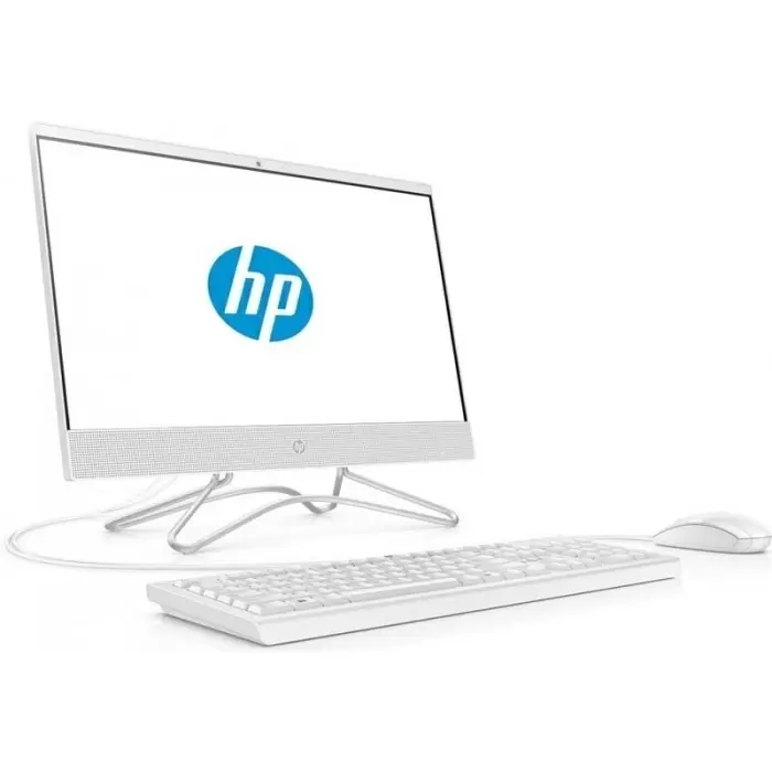 Sistem All-in-One HP 200 G4 (21.5"/FHD/Pentium J5040/4GB/1TB HDD/Intel UHD 605), alb