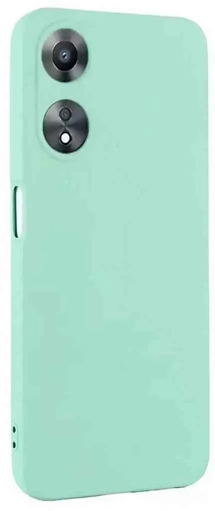 Husă de protecție Helmet Case Liquid Silicone Oppo A78 4G (HMTCLSOPA78GR), verde