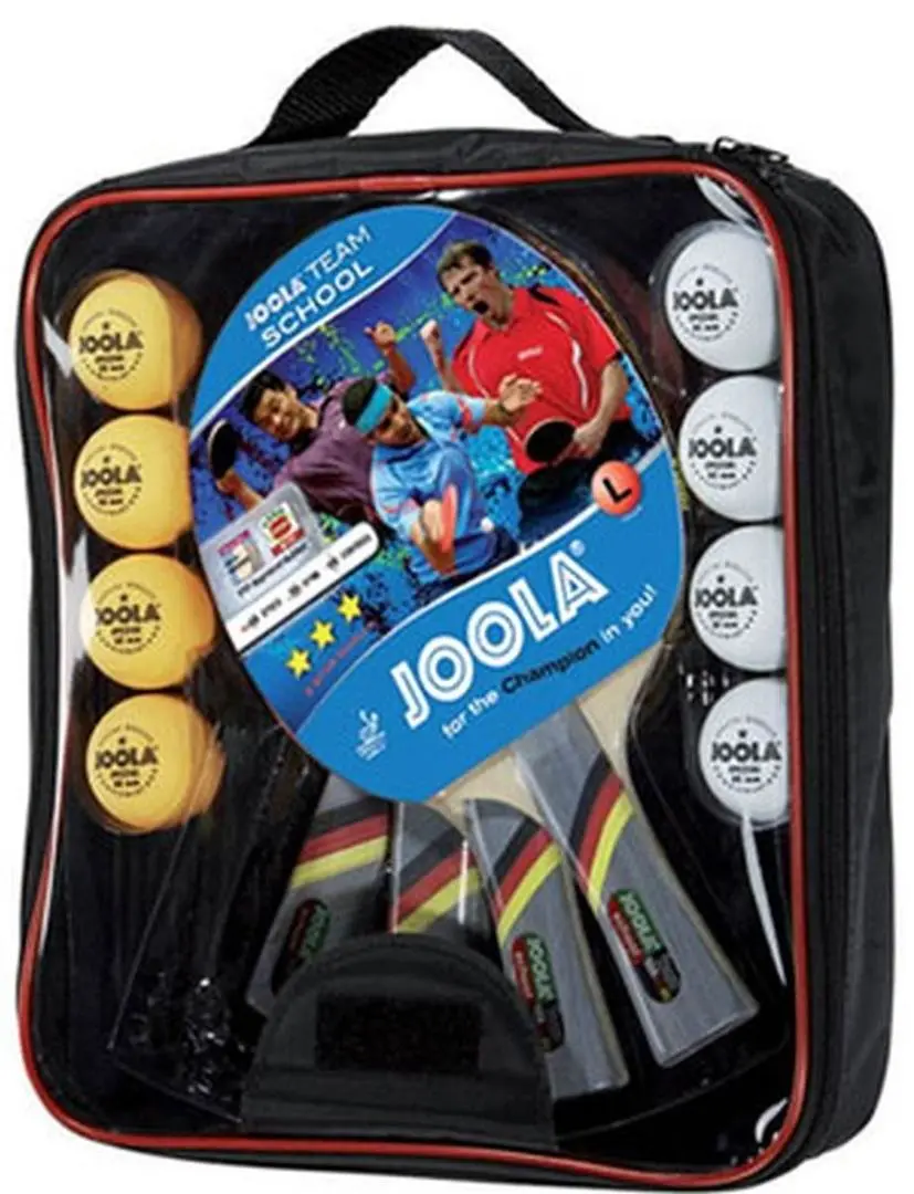 Set pentru tenis de masă Joola School 4 548257, negru/roșu/albastru