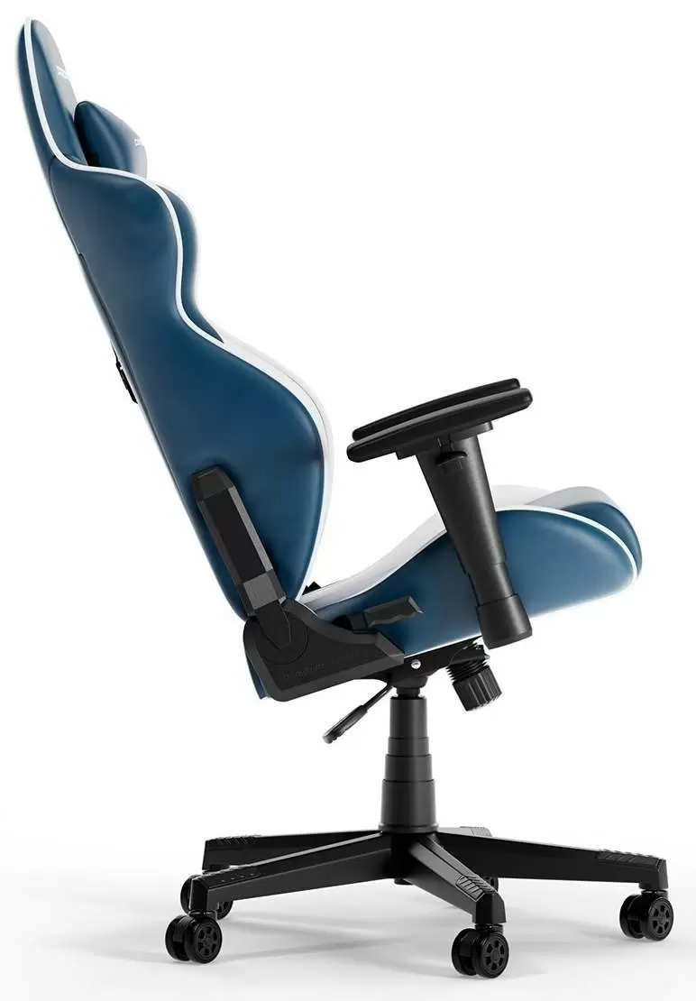 Геймерское кресло DXRacer Gladiator-N23-L-BW-LTC-X1, синий