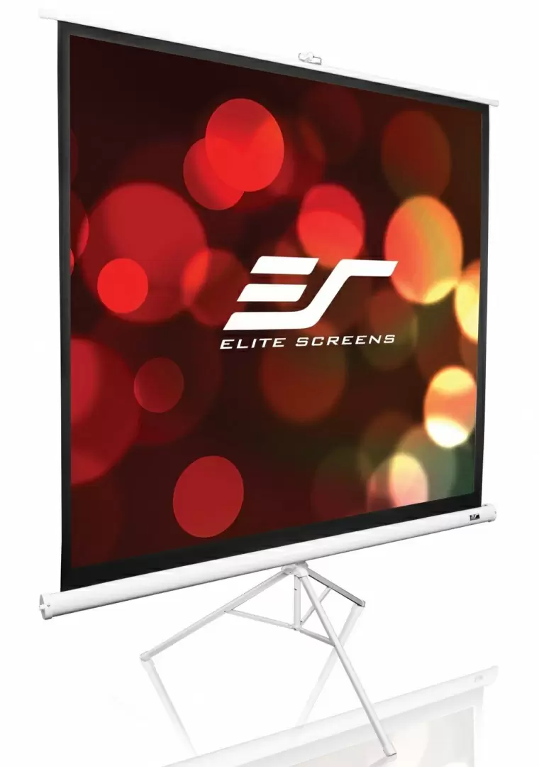 Ecran de proiecție Elite Screens Tripod 119" (214x214cm), negru