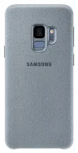 Чехол Samsung Alcantara Cover Galaxy S9, серый на tehnoparc.md Чехол Samsung Alcantara Cover Galaxy S9, серый