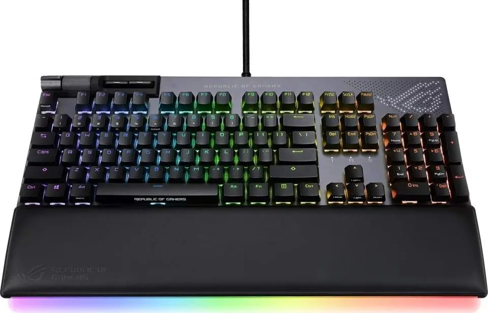 Tastatură Asus ROG Strix Flare II Gunmetal, negru