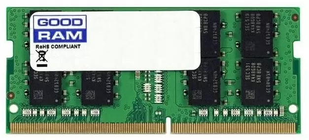 Оперативная память SO-DIMM Goodram 8ГБ DDR4-2400MHz, CL17, 1.2V