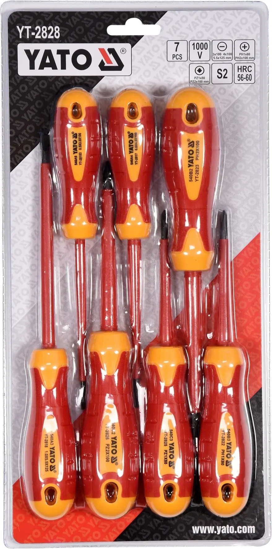 Set șurubelinițe Yato YT-2828