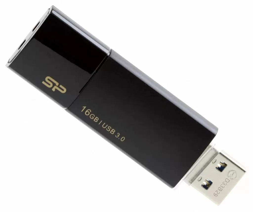 Flash USB Silicon Power Blaze B05 16GB, negru