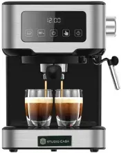 Cafetieră electrică Studio Casa One Touch, negru/inox