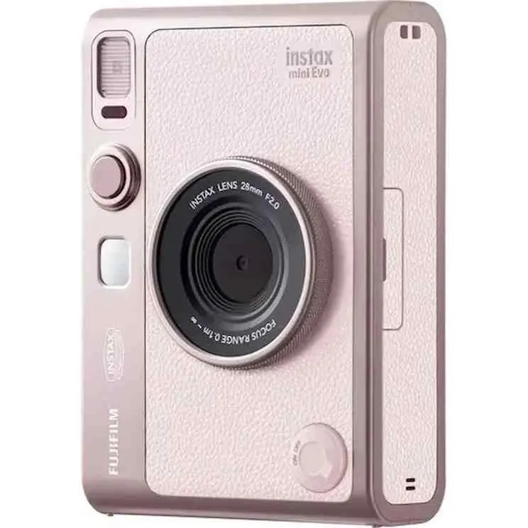 Фотоаппарат моментальной печати Fujifilm Instax Mini Evo, розовый на tehnoparc.md Фотоаппарат моментальной печати Fujifilm Instax Mini Evo, розовый