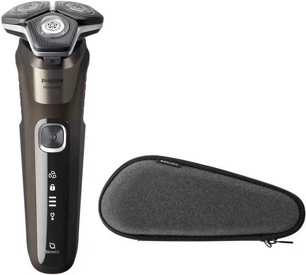 Aparat de ras Philips S5886/30, cafeniu