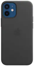 Чехол Apple iPhone 12 mini Leather Case with MagSafe, черный на tehnoparc.md Чехол Apple iPhone 12 mini Leather Case with MagSafe, черный